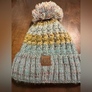 CC Beanie with Retro Muted Colors